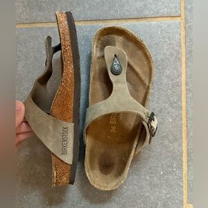 Birkenstock Thong Sandals Size 36